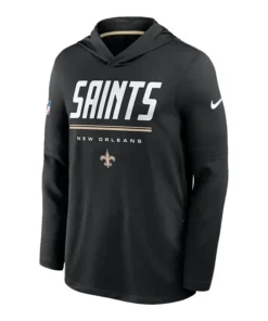 Kellen Moore 2026 Saints Sideline Long Sleeve Hooded T-Shirt