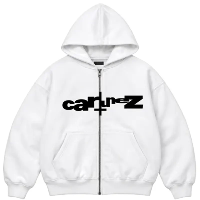 Ken Carson Cartunez White Hoodie