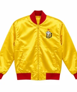 Kenosha Kickers Yellow Bomber Jacket