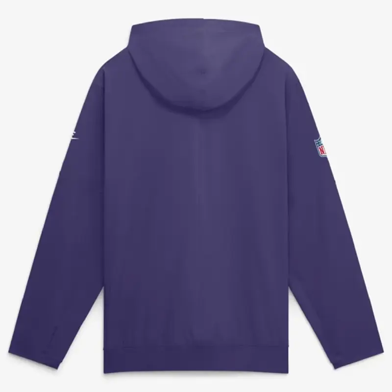 Kevin O'Connell 2026 Minnesota Vikings Hooded Anorak Jacket - Image 2