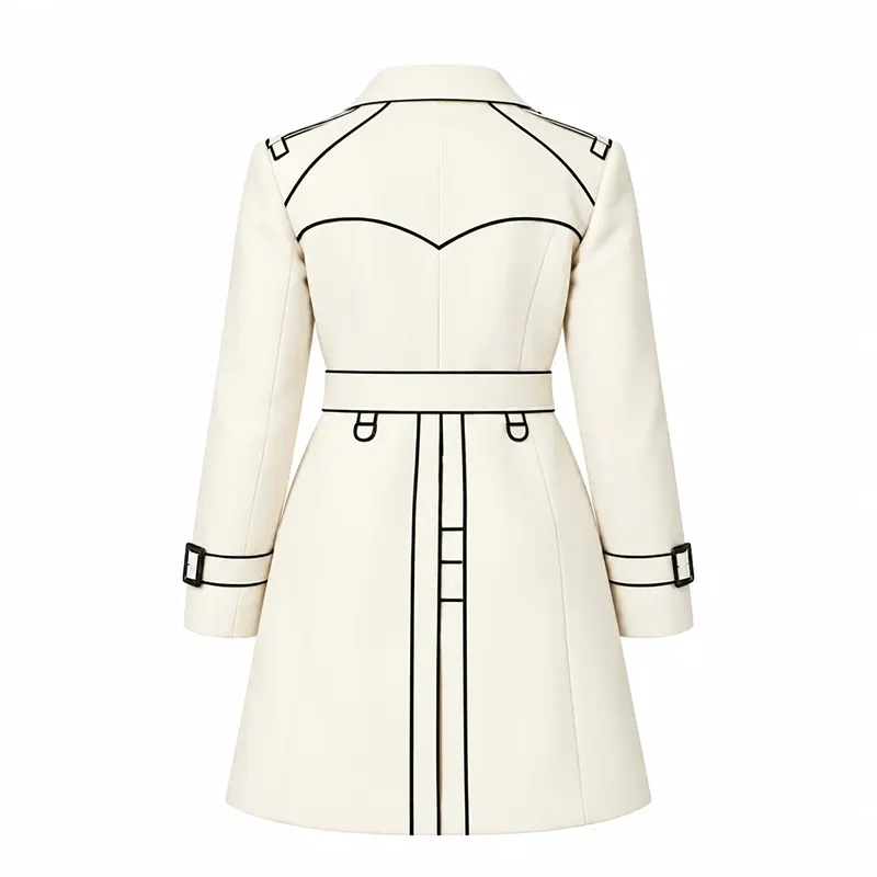 Kill Bill Off White Coat - Image 2
