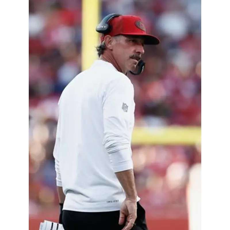 Kyle Shanahan Preseason 2026 49ers Long-Sleeve T-Shirt - Image 3