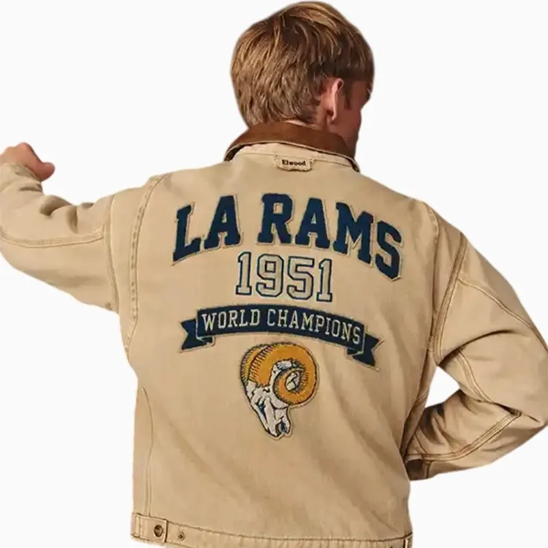 LA Rams x Elwood 1951 World Championship Jacket - Image 3