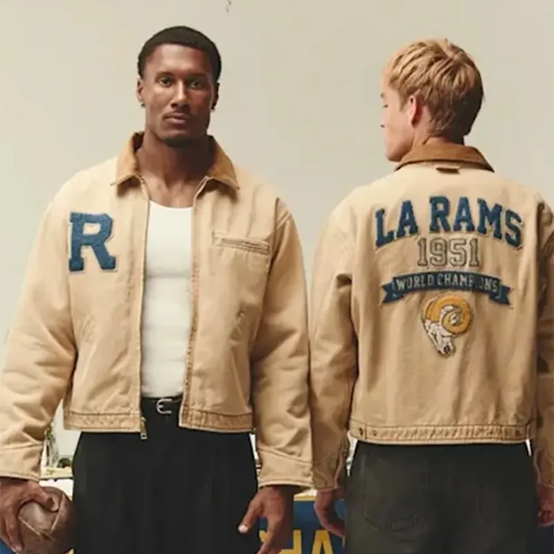 LA Rams x Elwood 1951 World Championship Jacket - Image 4