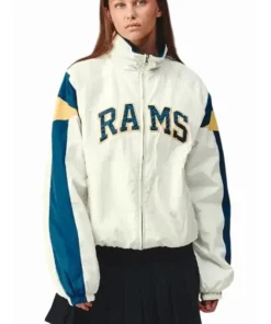 LA Rams x Elwood Retro Helmet Windbreaker Jacket