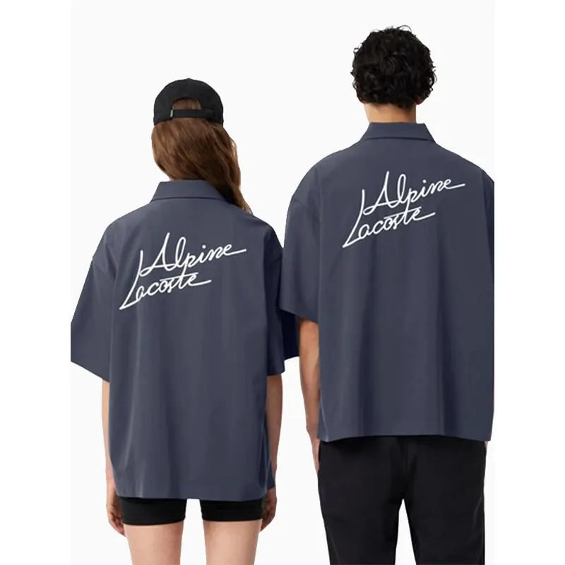 Lacoste x Alpine Poplin Shirt - Image 2