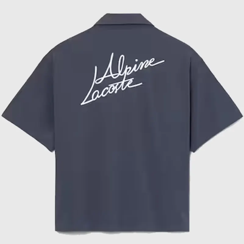 Lacoste x Alpine Poplin Shirt - Image 4
