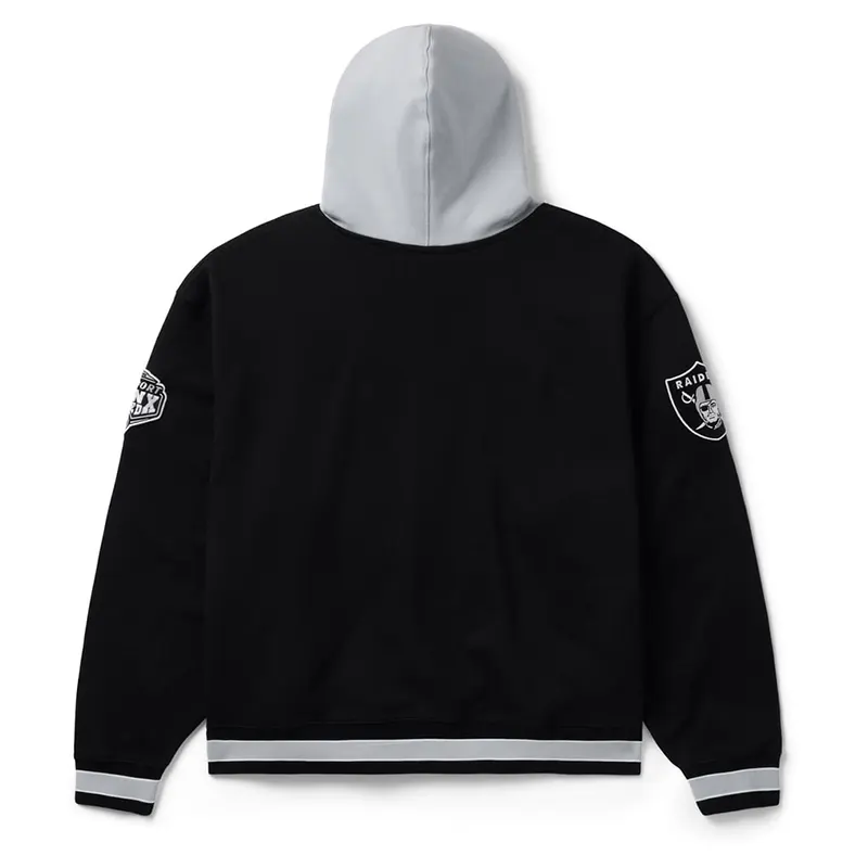 Las Vegas Raiders Born x Raised Unisex On The Turf Full-Zip Hoodie - Image 3