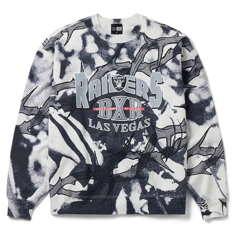 Las Vegas Raiders Born x Raised Unisex Thorns Sweatshirt - Image 2