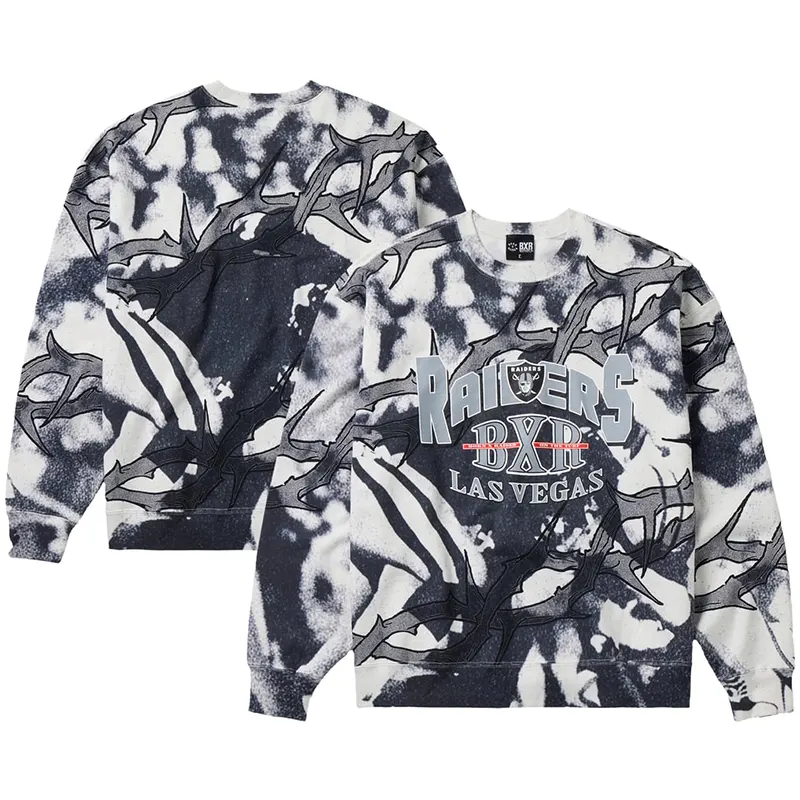 Las Vegas Raiders Born x Raised Unisex Thorns Sweatshirt