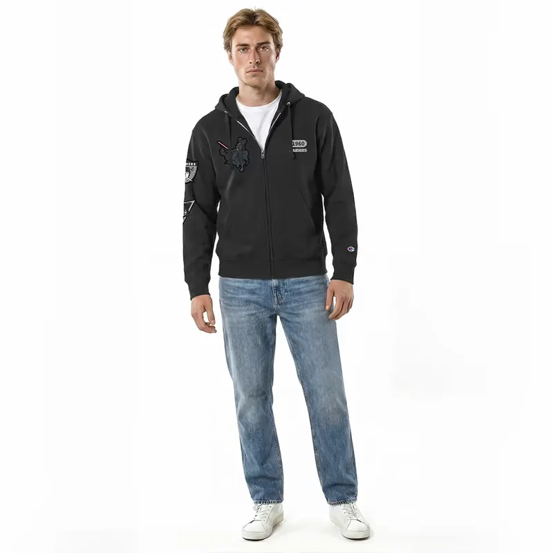 Las Vegas Raiders Disney x Champion Darth Vader All-Star Full-Zip Hoodie - Image 3