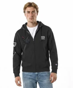 Las Vegas Raiders Disney x Champion Darth Vader All-Star Full-Zip Hoodie