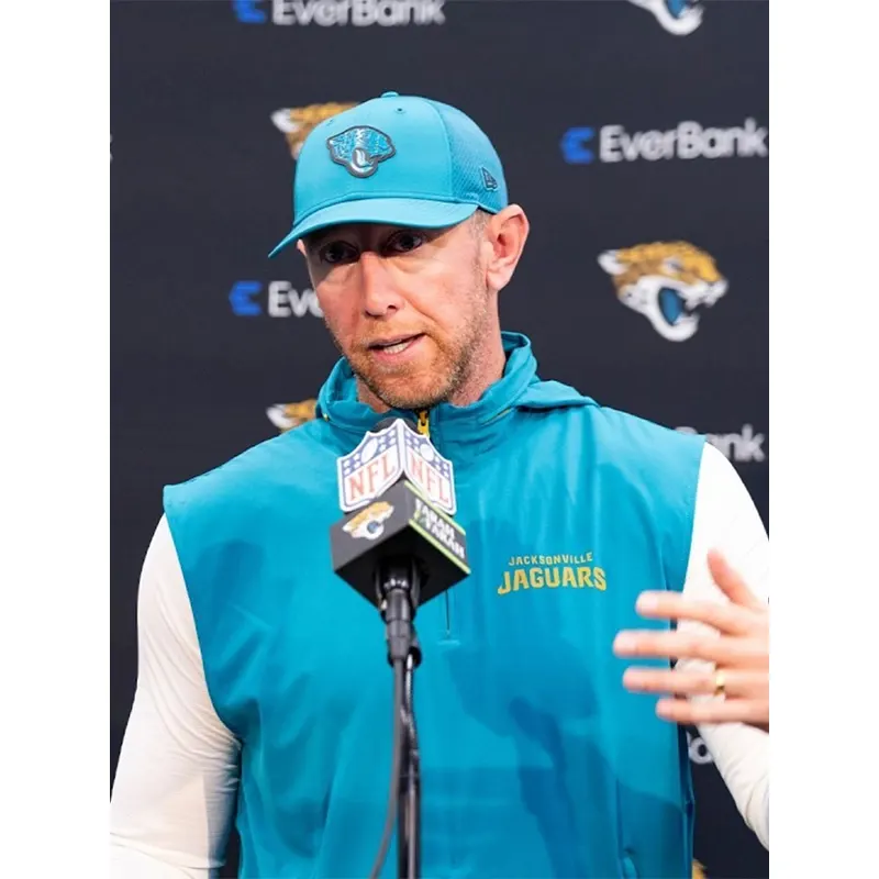 Liam Coen 2026 Jacksonville Jaguars Vest - Image 3