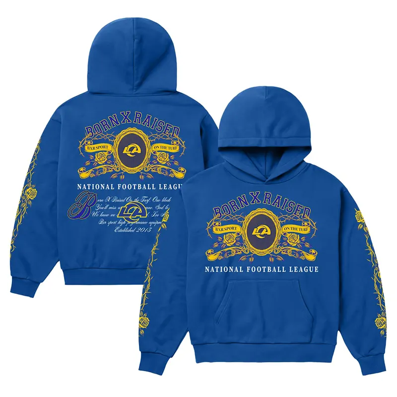 Los Angeles Rams Born x Raised Crest Hoodie