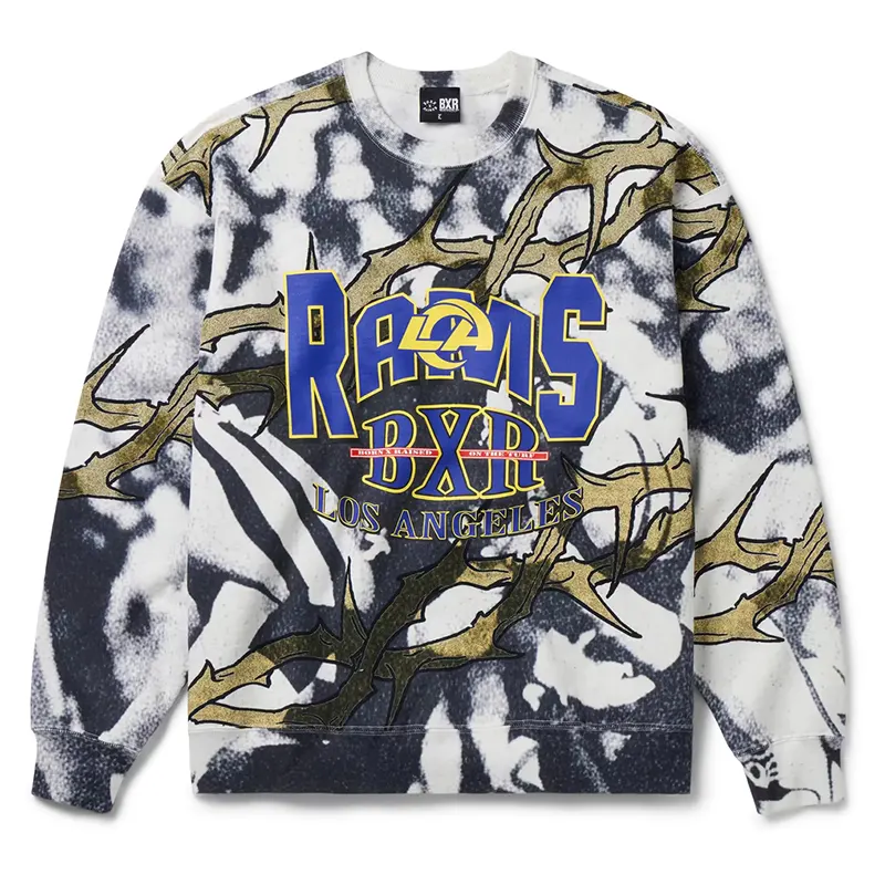 Los Angeles Rams Born x Raised Unisex Thorns Sweatshirt - Image 2