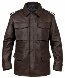 M65 Brown Field Leather Jacket