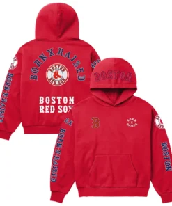 MLB Boston Red Sox Born x Raised Red Moneyball Hoodie