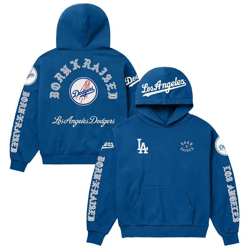 MLB Los Angeles Dodgers Born x Raised Moneyball Hoodie