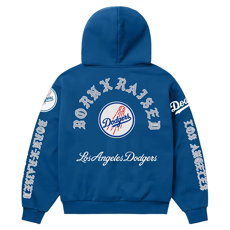MLB Los Angeles Dodgers Born x Raised Moneyball Hoodie - Image 3