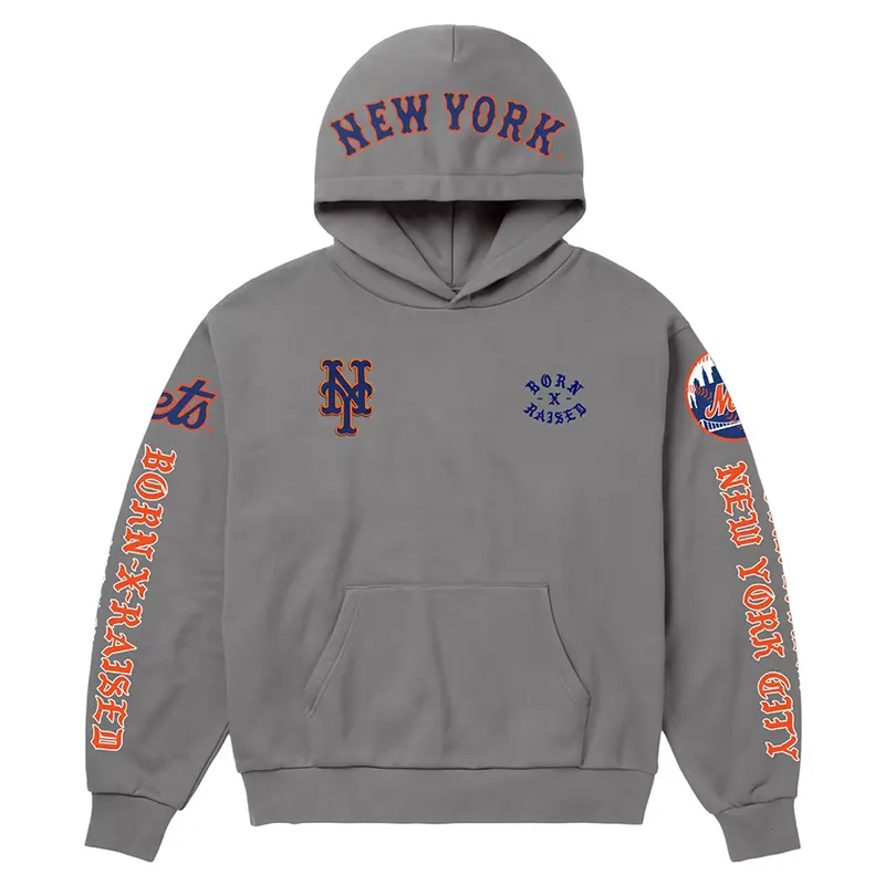 MLB New York Mets Born x Raised Moneyball Hoodie - Image 2