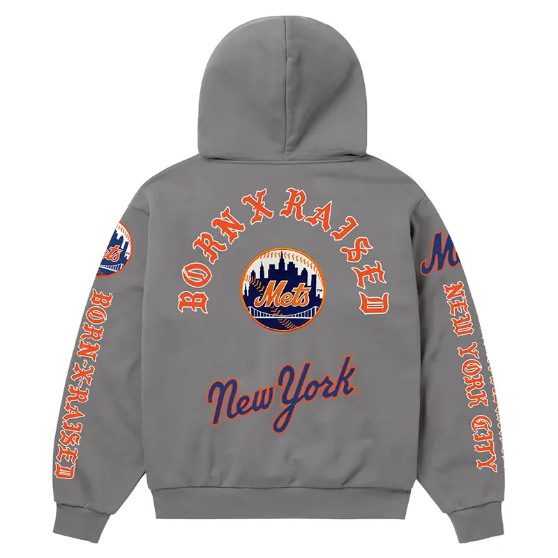 MLB New York Mets Born x Raised Moneyball Hoodie - Image 3