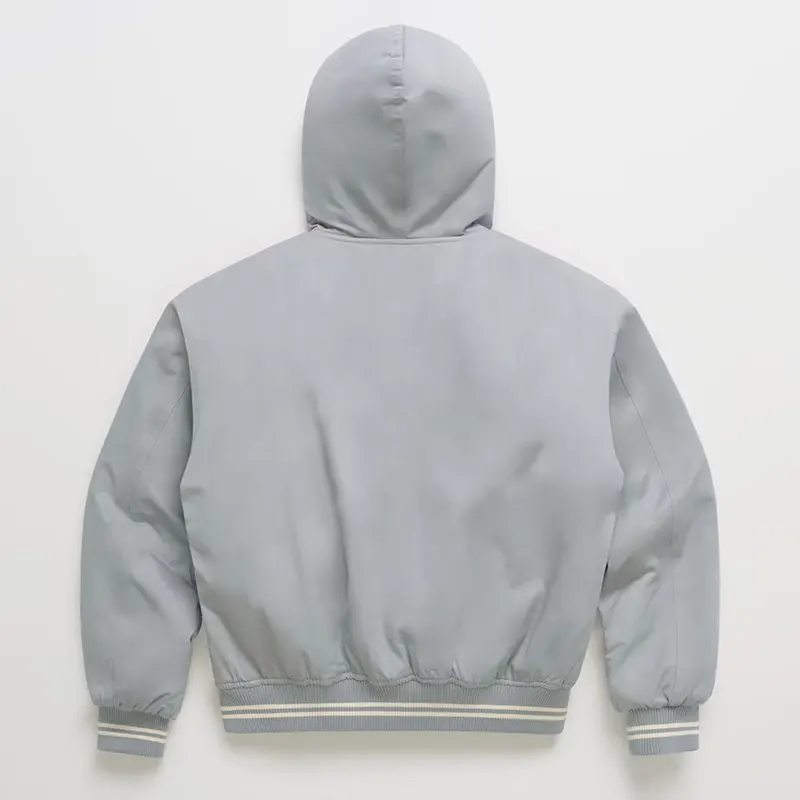 MLB New York Mets Madhappy Gray Full-Zip Hoodie - Image 2