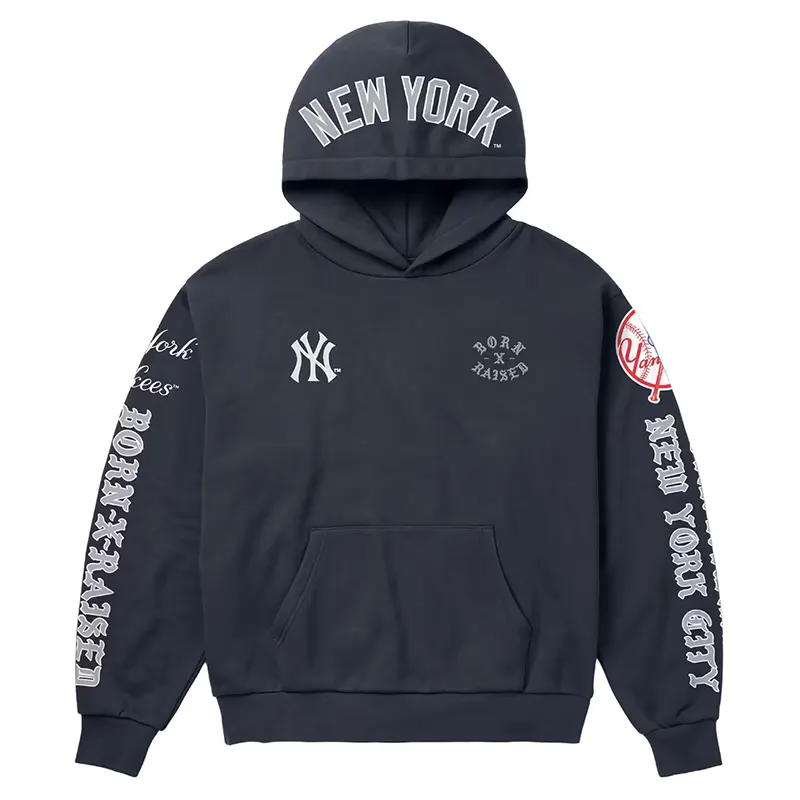 MLB New York Yankees Born x Raised Moneyball Hoodie - Image 2