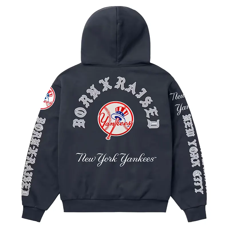 MLB New York Yankees Born x Raised Moneyball Hoodie - Image 3