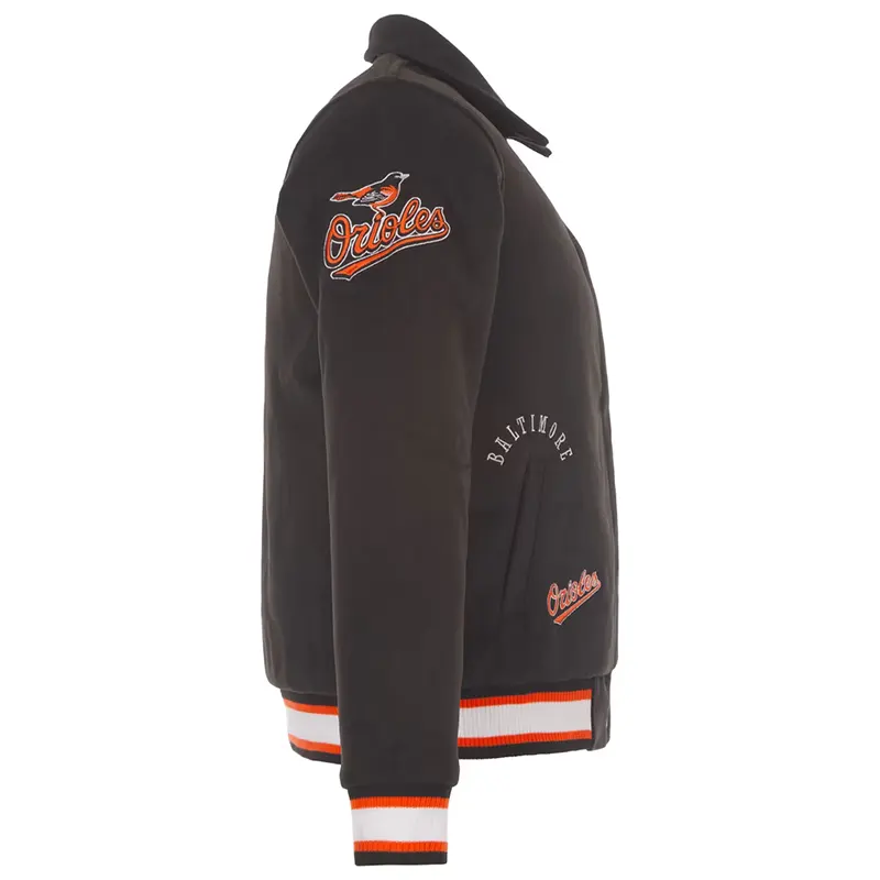 MLB Women's Baltimore Orioles JH Design Reversible Full-Snap Jacket - Image 5