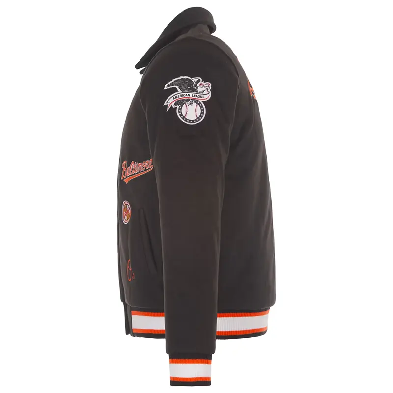 MLB Women's Baltimore Orioles JH Design Reversible Full-Snap Jacket - Image 4