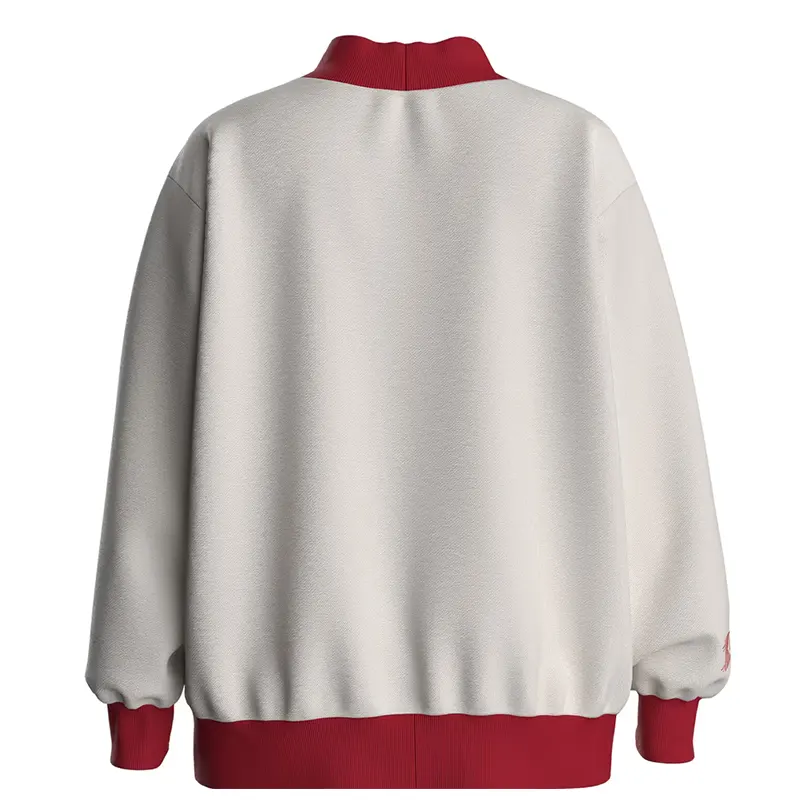 MLB Cincinnati Reds City Abbreviation Funnel Neck Sweatshirt - Image 2