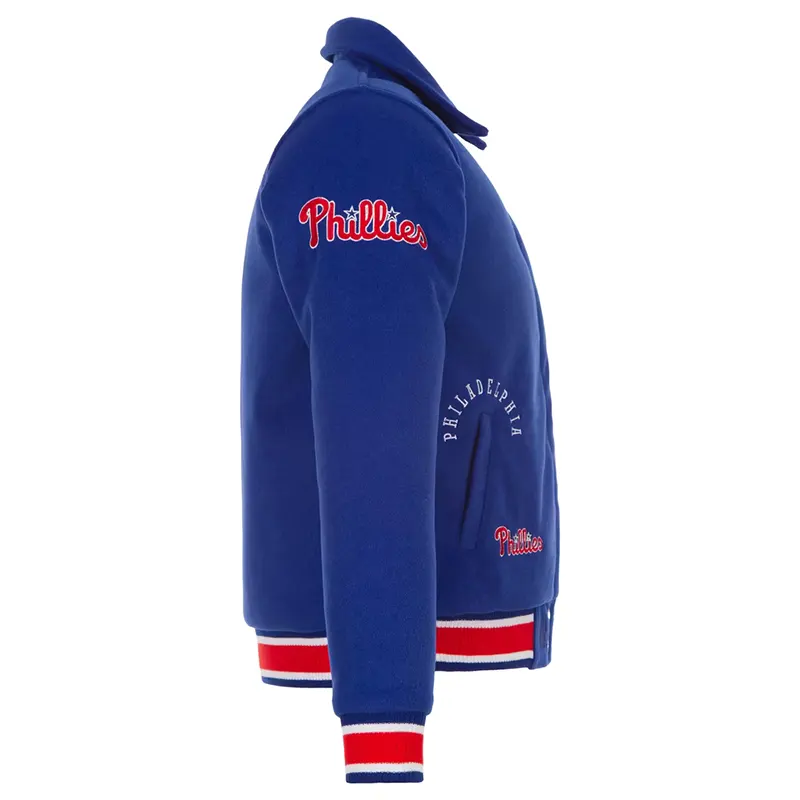 MLB Women's Philadelphia Phillies JH Design Reversible Full-Snap Jacket - Image 5