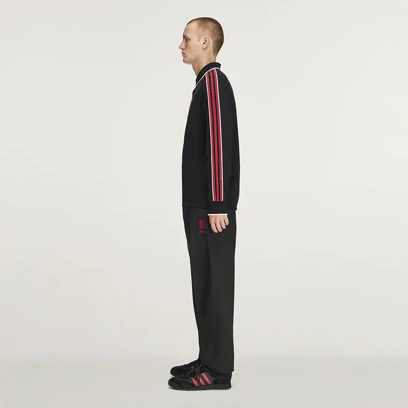Manchester United x Adidas SPZL FC Polo Shirt - Image 5