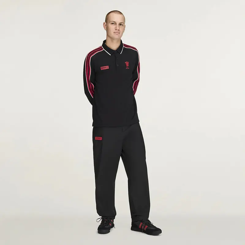 Manchester United x Adidas SPZL FC Polo Shirt - Image 2