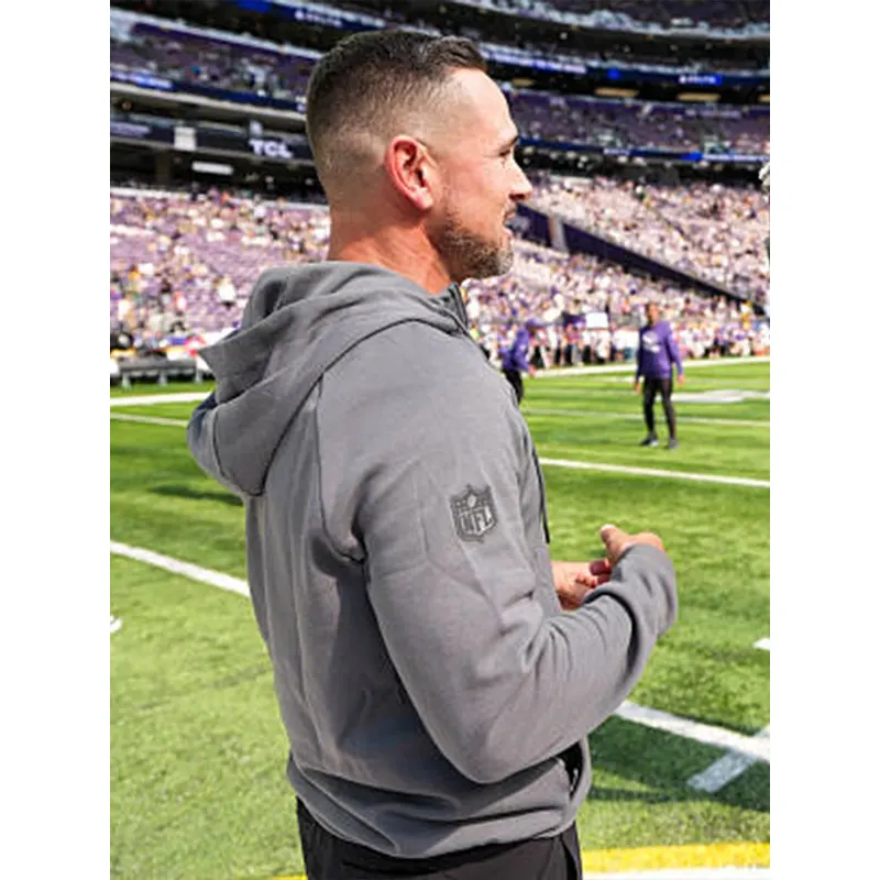 Matt LaFleur 2026 Green Bay Packers Zip Hoodie - Image 4