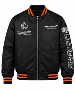 McLaren F1 Team Black Bomber Jacket
