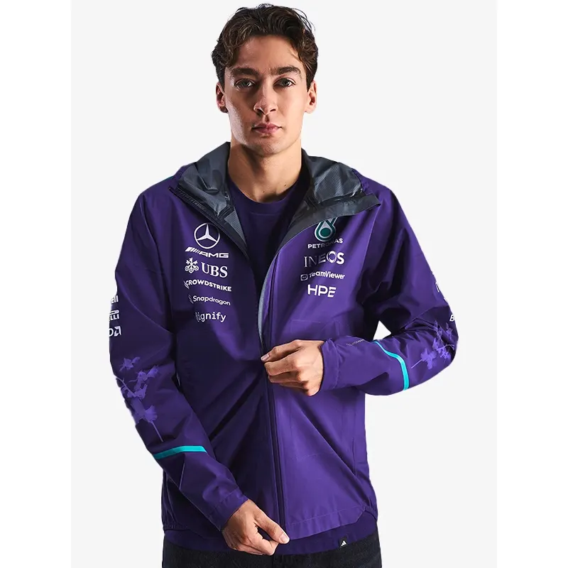 Mercedes AMG F1 Vanda Bloom Team Rain Jacket