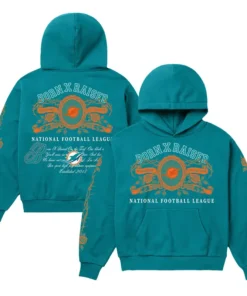 Miami Dolphins Born x Raised Crest Hoodie