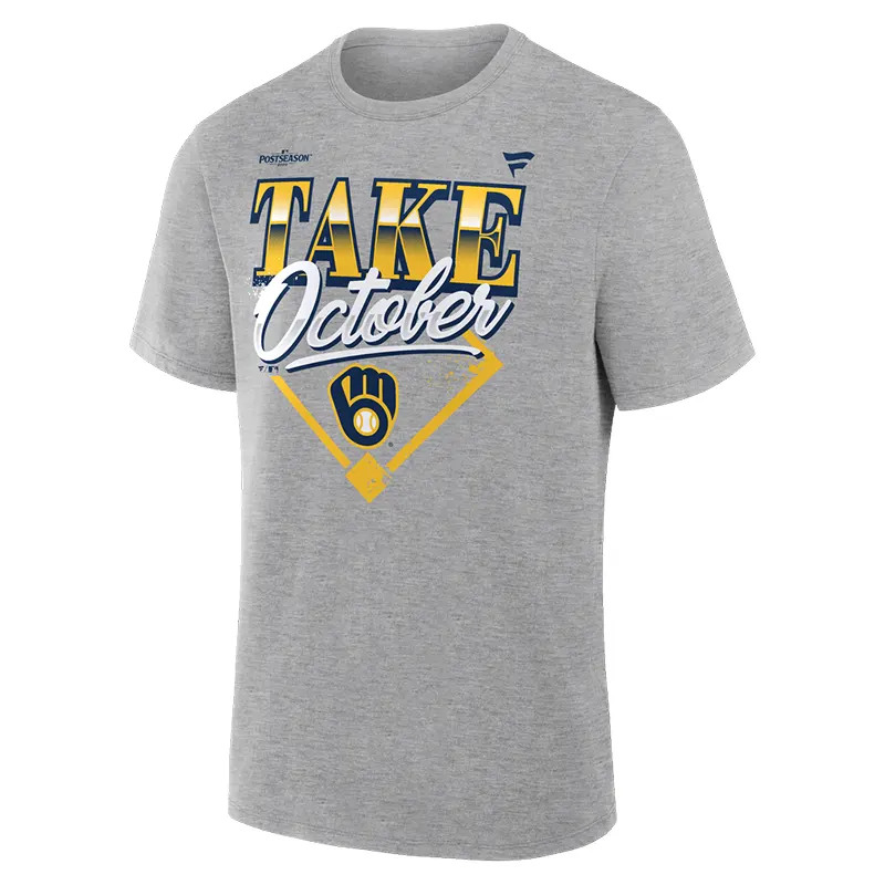 Milwaukee Brewers MLB Division Series Locker Room Tee - Image 3