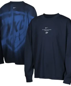NBA x Nike Oklahoma City Thunder 2026 Standard Issue Long Sleeve T-Shirt