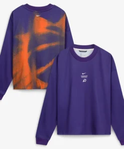 NBA x Nike Phoenix Suns 2026 Standard Issue Practice Long Sleeve T-Shirt