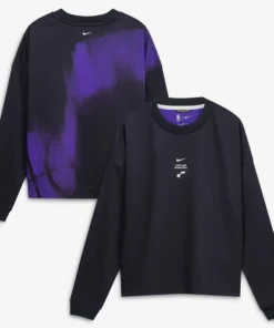 NBA x Nike Utah Jazz 2026 Standard Issue Practice Long Sleeve T-Shirt
