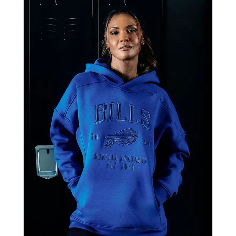 NFL Buffalo Bills LTD. TerraBlend Blue Hoodie - Image 6