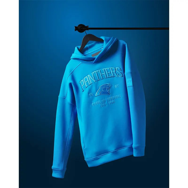 NFL Carolina Panthers LTD. TerraBlend Southern Blue Hoodie - Image 7