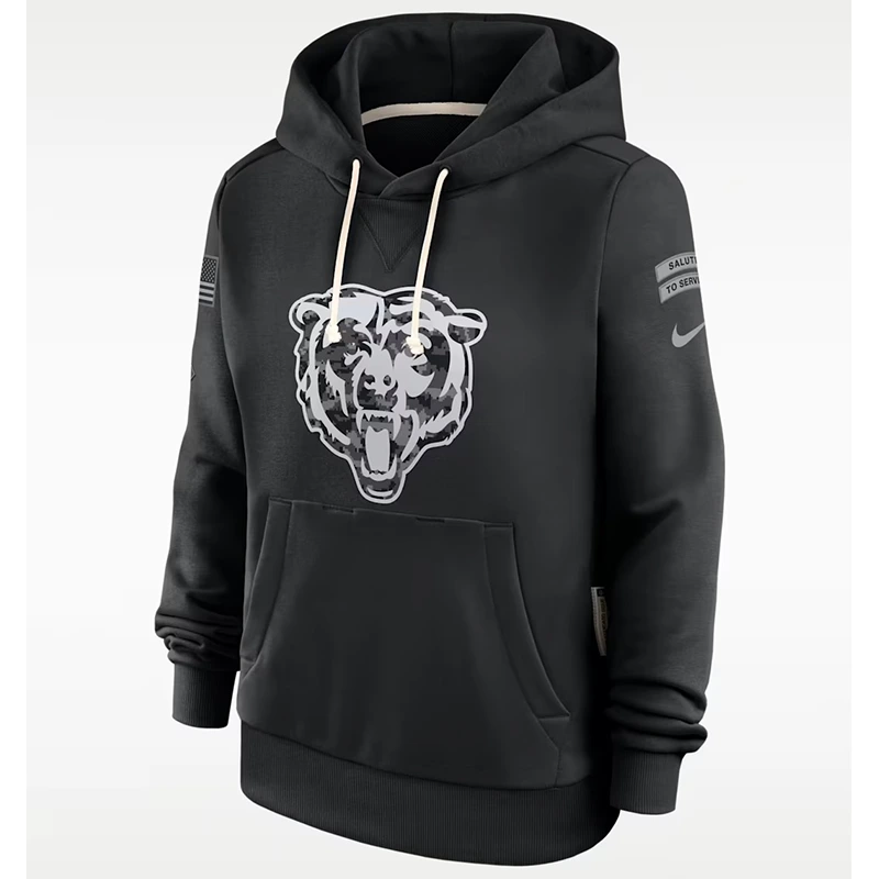 NFL Chicago Bears Nike Salute to Service Sideline Hoodie
