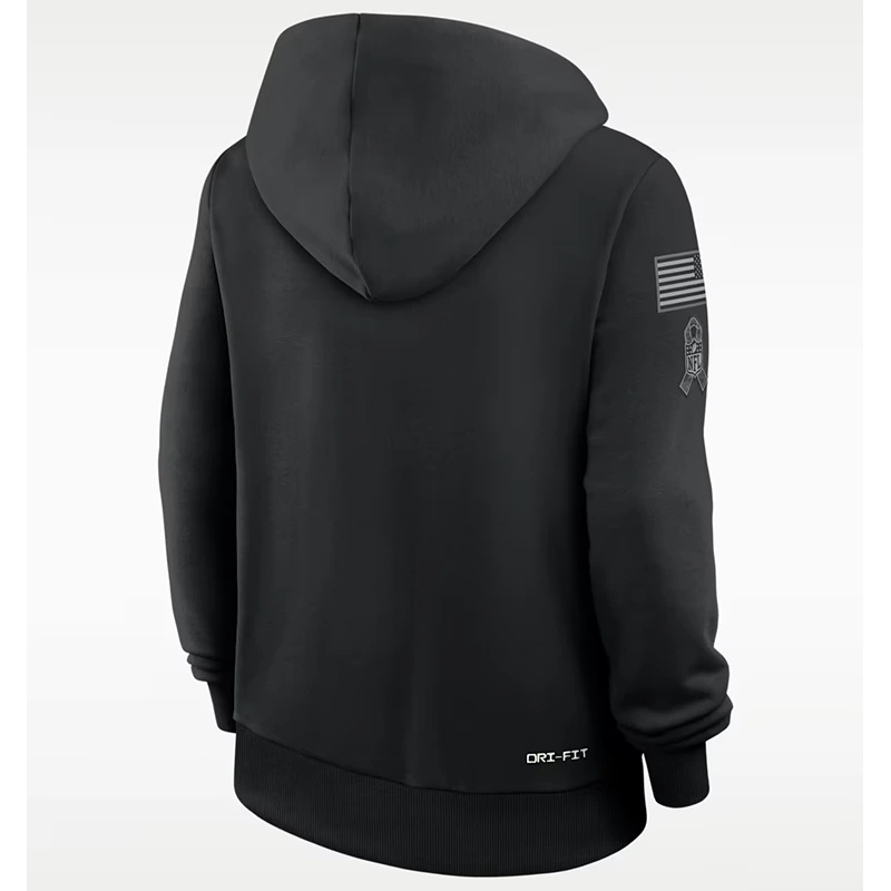 NFL Chicago Bears Nike Salute to Service Sideline Hoodie - Image 2