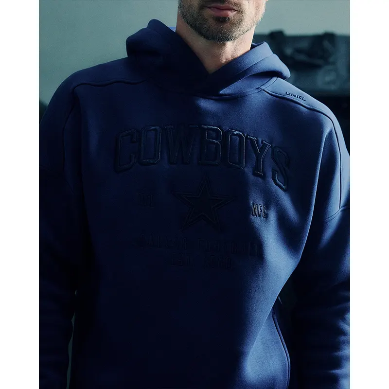 NFL Dallas Cowboys LTD. TerraBlend Navy Hoodie - Image 6