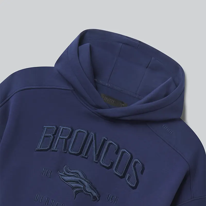NFL Denver Broncos LTD. TerraBlend Navy Hoodie - Image 3
