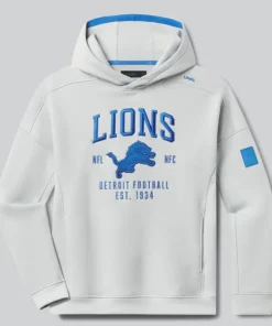 NFL Detroit Lions LTD. TerraBlend Gray Hoodie