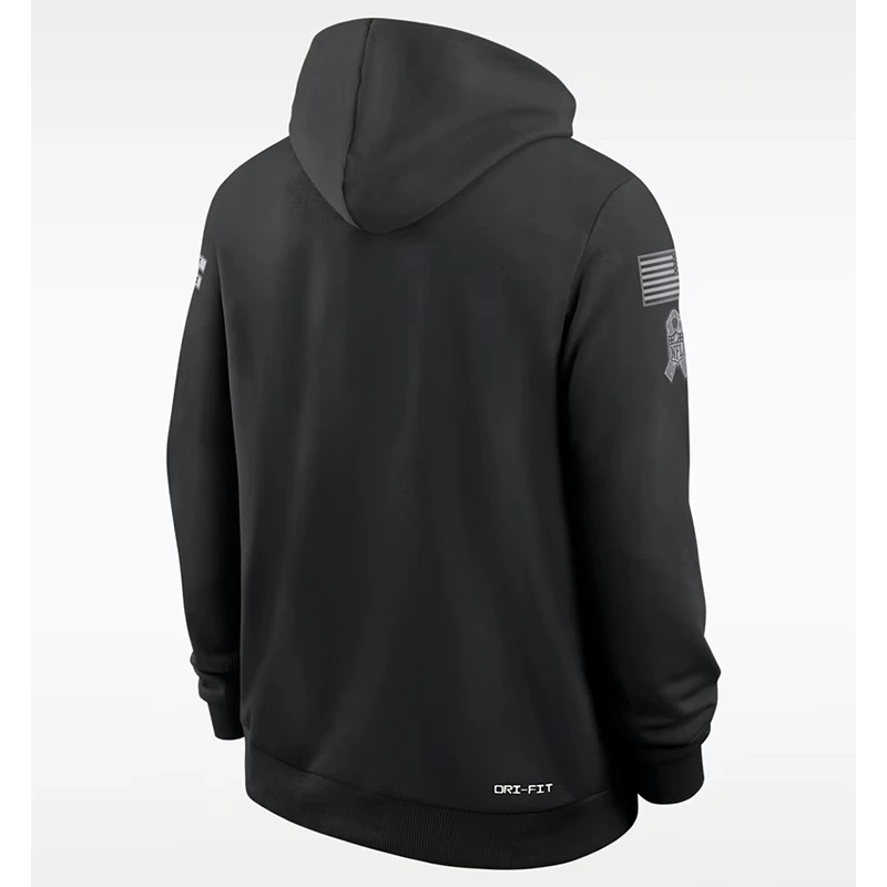 NFL Detroit Lions Nike Salute to Service Sideline Hoodie - Image 2